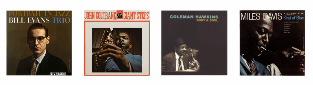 Jazz Masters Album Covers
